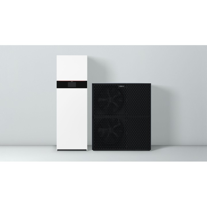 Viessmann Vitocal 250-A Compact A08 230 V V109 – tepelné čerpadlo vzduch/voda s integrovaným zásobníkem TV 190 l