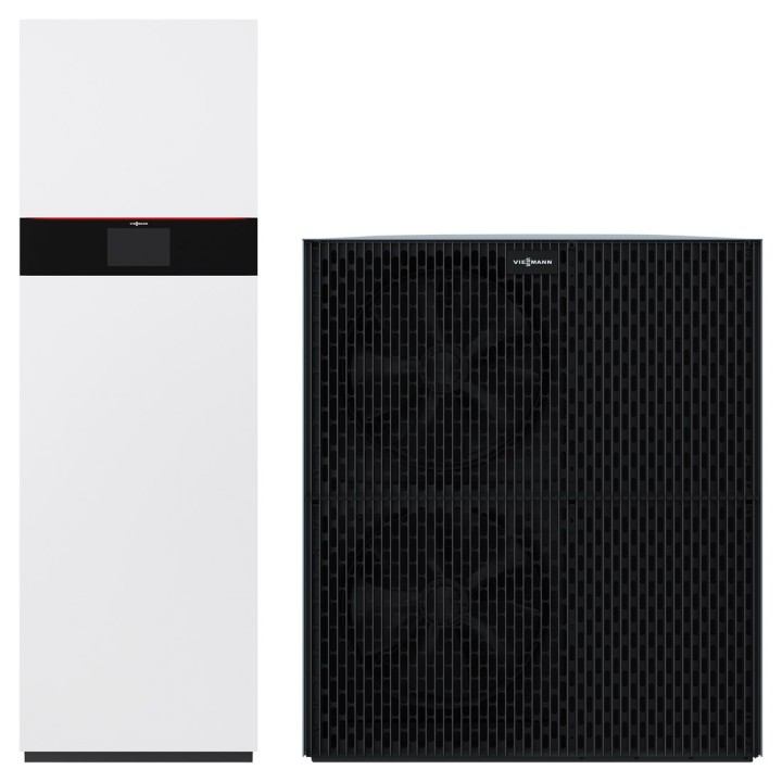 Viessmann Vitocal 250-A Compact A16 400 V V109 – tepelné čerpadlo vzduch/voda s integrovaným zásobníkem TV 190 l