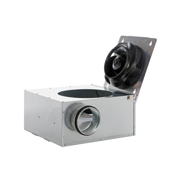 Vortice CA IL CA-IL 160 Q 150/250/350 110/260/300 17,4/25,6/33,7 – radiální potrubní skříňové ventilátory s kovovým opláštění
