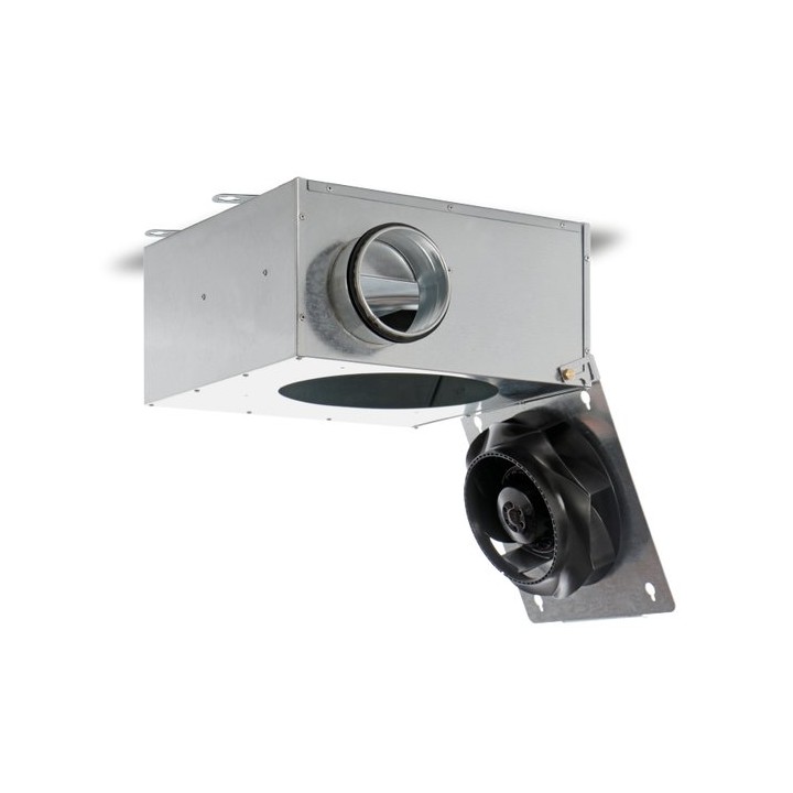 Vortice CA IL QUIET CA-IL 160 Q QUIET 150/250/350 110/260/300 12,5/23,5/28,5 – nízkohlučné radiální potrubní skříňové ventilá