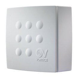 Vortice VORT QUADRO SUPER T (min/max hodnoty uvedené s použitím regulátoru TRIO S)* – radiální nástěnné ventilátory