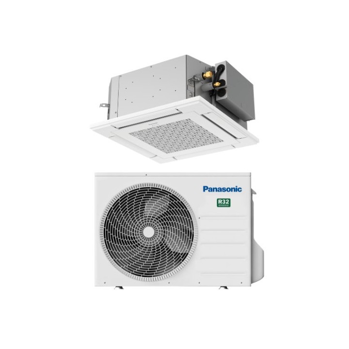 Panasonic KIT-60PY3ZH5 – klimatizace PACi NX Elite (Hyper Heating) 4cestná kazetová 60 × 60 6,0 kW (sada vnitřní + venkovní j