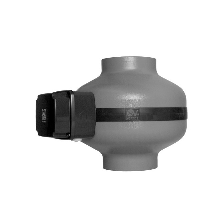 Vortice CA ES CA 315 ES – radiální potrubní ventilátory s kovovým opláštěním a EC motorem (2stupňová regulace nebo plynulá re