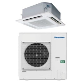 Panasonic KIT-125PU3ZH48 – klimatizace PACi NX Elite (Hyper Heating) 4cestná kazetová 90 × 90 12,5 kW (sada vnitřní + venkovn