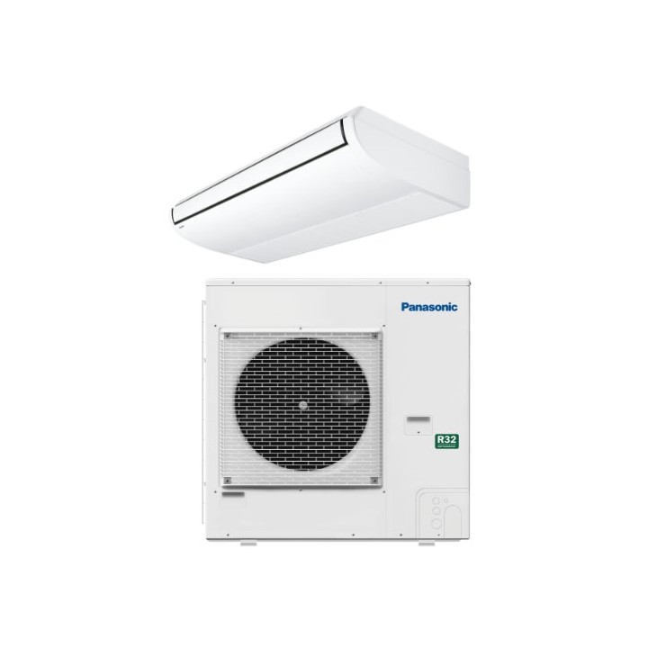 Panasonic KIT-140PT3ZH45 – klimatizace PACi NX Elite (Hyper Heating) podstropní 13,4 kW (sada vnitřní + venkovní jednotka)