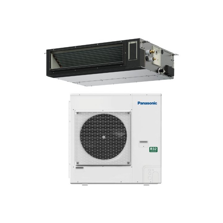 Panasonic KIT-100PF3ZH48 – klimatizace PACi NX Elite (Hyper Heating) kanálová 9,5 kW (sada vnitřní + venkovní jednotka)