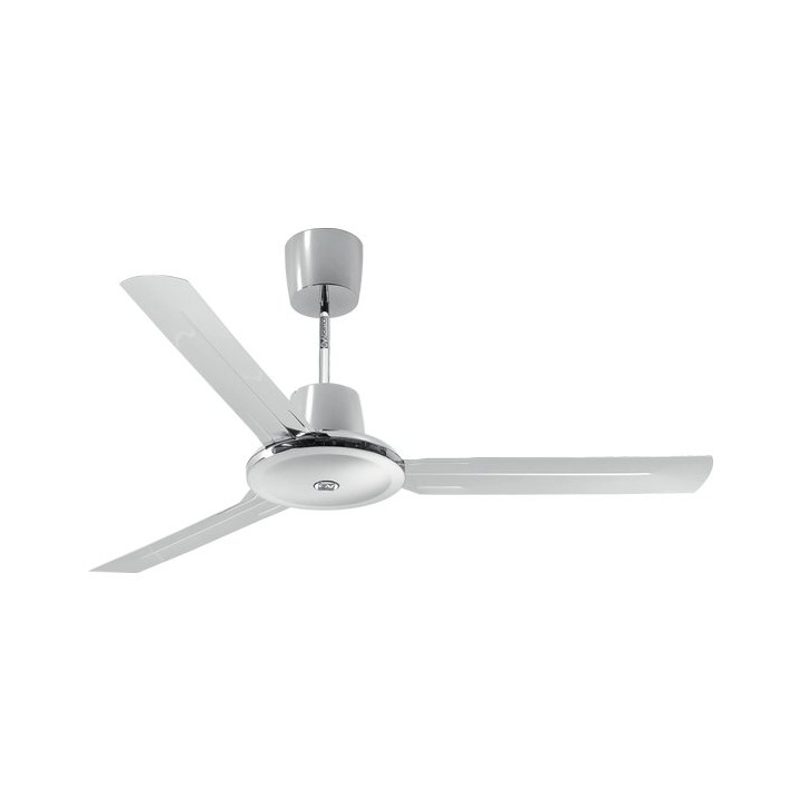 Vortice NORDIK EVOLUTION R Nordik Evolution R 120/48" Gold - světle chromová barva – stropní reverzibilní ventilátory