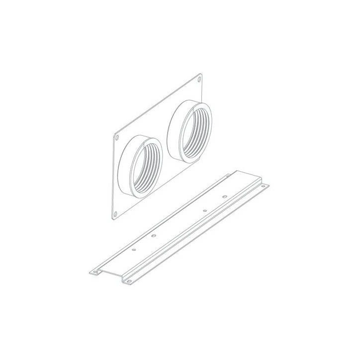 Vortice příslušenství Lineo-PF 250 (sada pro montáž dvou ventilátorů vedle sebe) – LINEO QUIET ES