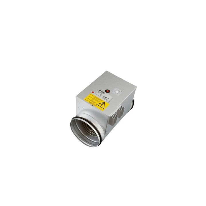 Dantherm Potrubní el. dohřev, Ø250mm, 1800W, (příslušenství k rekuperační jednotce)