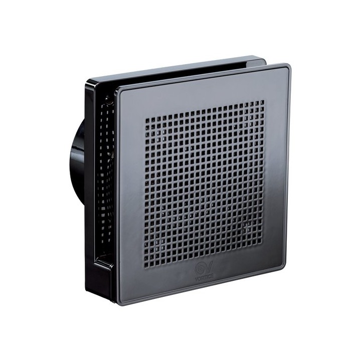 Vortice PUNTO EVO GOLD ME 100/4" LL - tmavě chromová barva – axiální nástěnné ventilátory se speciálním nátěrem pomocí nanote