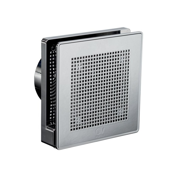 Vortice PUNTO EVO GOLD ME 100/4" LL - světle chromová barva – axiální nástěnné ventilátory se speciálním nátěrem pomocí nanot