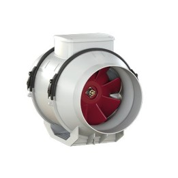 Vortice LINEO 160 – potrubní ventilátory s plastovým opláštěním a AC motorem (2stupňová nebo 3stupňová regulace, 3stupňový re