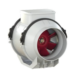 Vortice LINEO 125 ES – potrubní ventilátory s plastovým opláštěním a EC motorem (2stupňová regulace nebo plynulá regulace sig