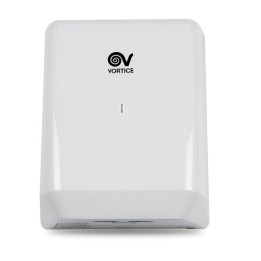 Vortice ECODRY Ecodry (automatický, AC motor, lesklá bílá barva) – osoušeče rukou (tryskové)